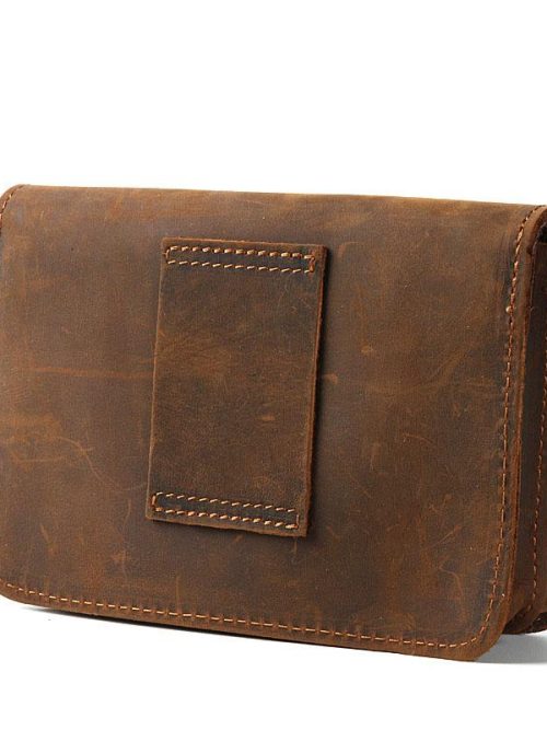 Hollo Leather Mini Holder – Brown