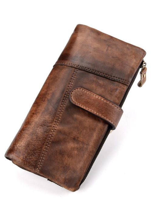 Gilbert Leather Business Wallet – Brown