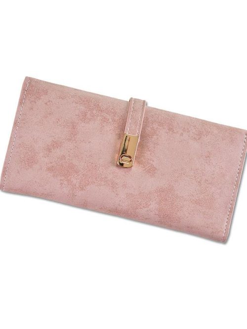 Sara Femina Soft Leather Purse – Pink