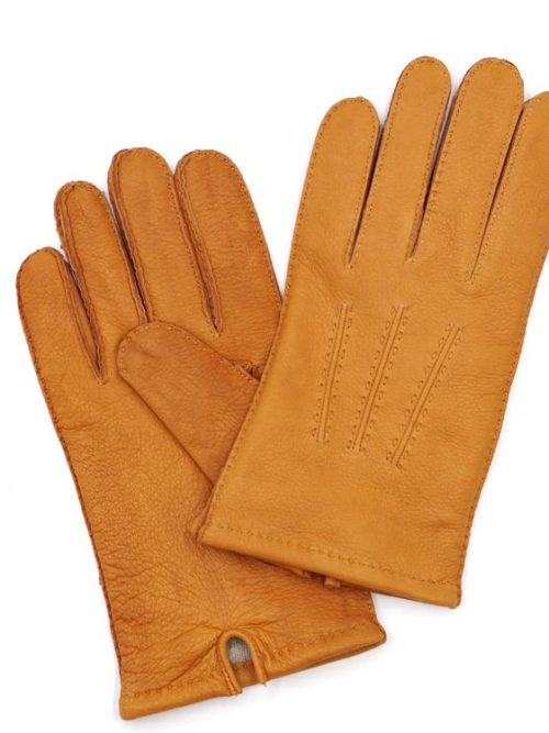 Harry Deerskin Leather Gloves – Tan