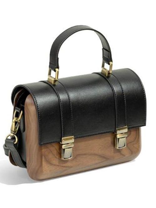 Glenda Handmade Wooden Handbag