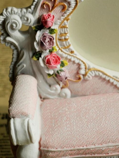 A’Mora Vintage Floral Sofa Photo Frame