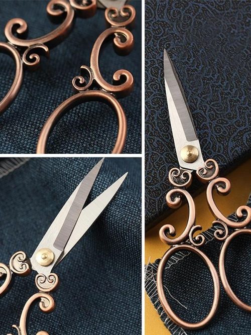 Sillio Antique Red Bronze Tailor Scissors Kit