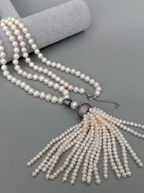 Sonya Cultured Freshwater Pearl Long Necklace