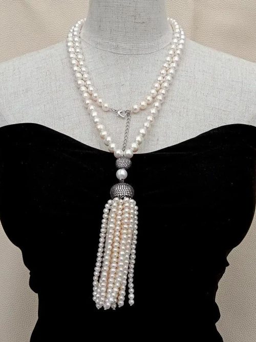 Sonya Cultured Freshwater Pearl Long Necklace