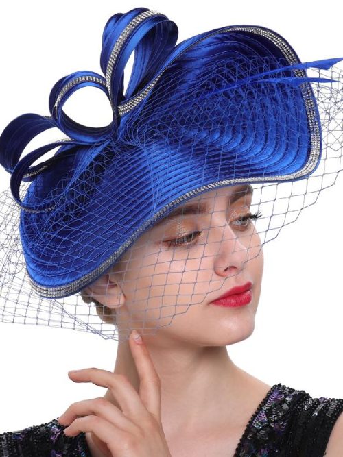 Gia Millinery Fascinator Hat – Black