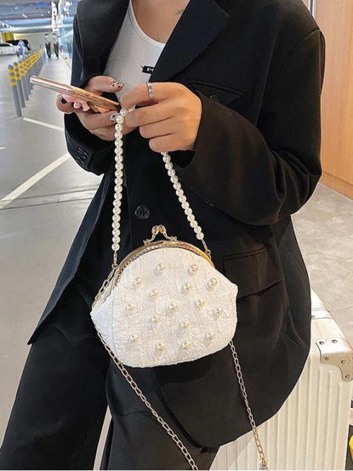 Lilly Black Pearl Evening Purse