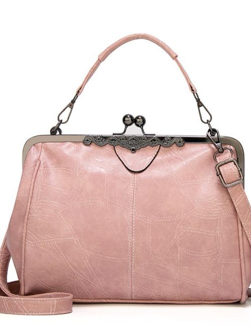 Tessa Vintage Leather Shoulder Bag – Brown