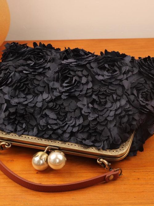 Ava Vintage Dark Truffle Purse Handbag