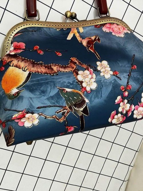 Grendel Redbreast Bird Purse Handbag