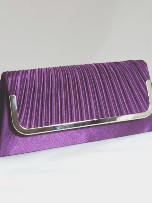 Juliette Purple Clutch